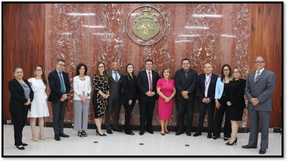 Poder Judicial comparte experiencias con delegaciones internacionales en la implementación de JEDO